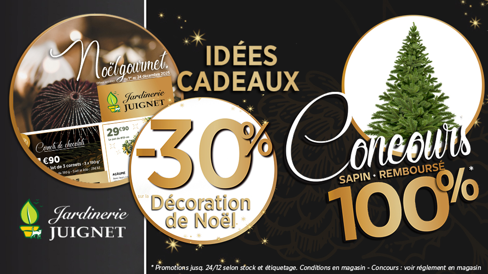 Votre jardinerie vous gâte !