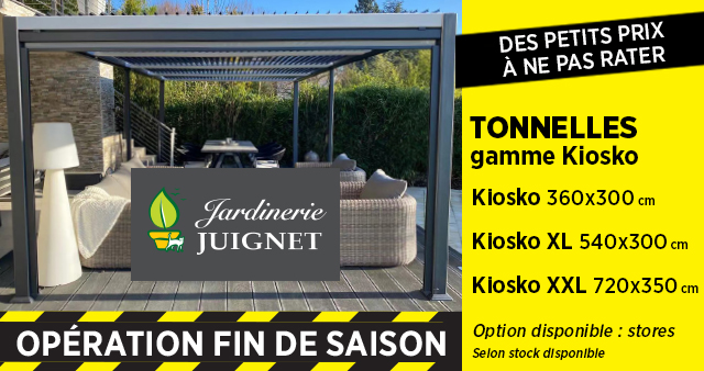 Opération fin de saison spéciale tonnelles : g ...